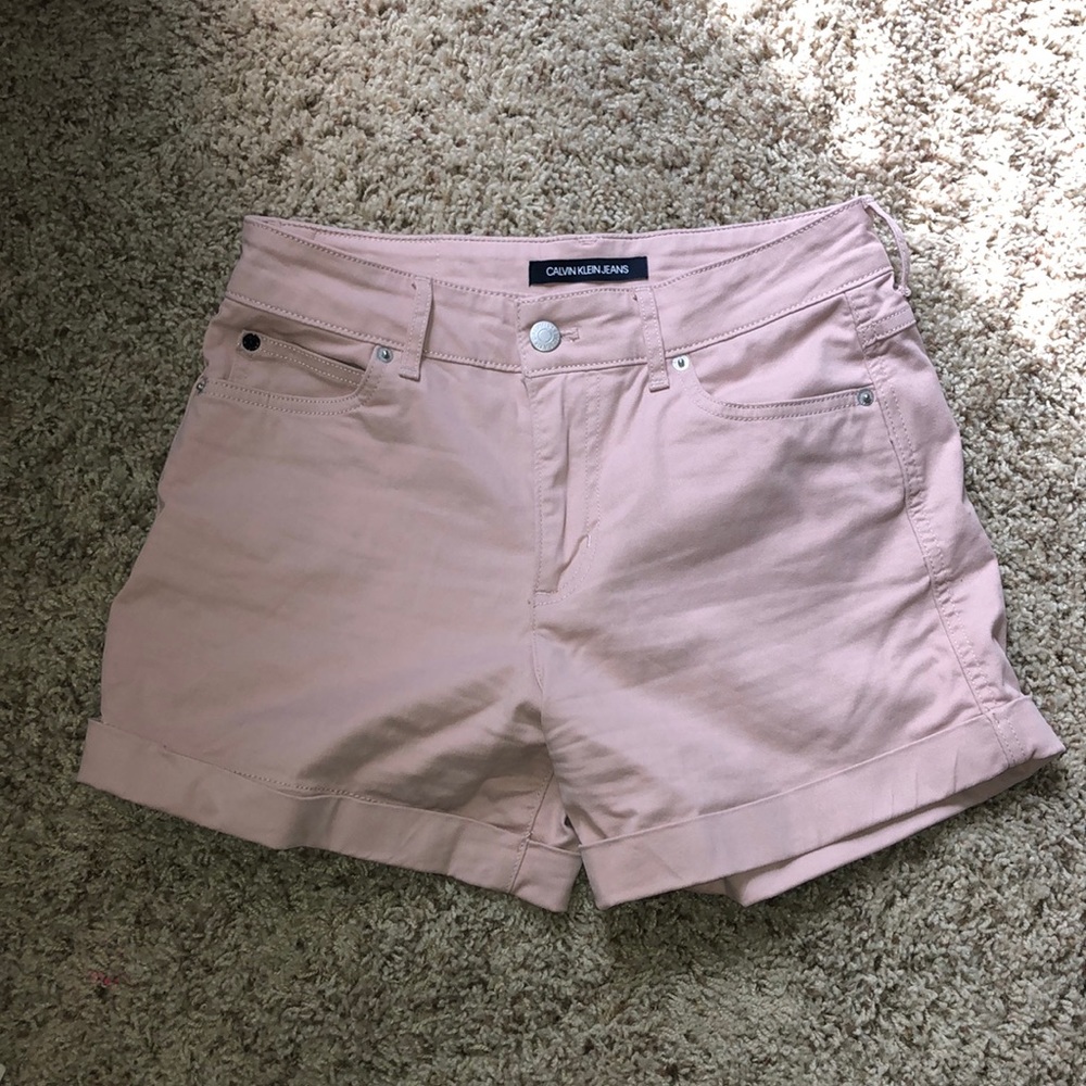 ❤️4/$10 Calvin Klein Blush Pink Shorts